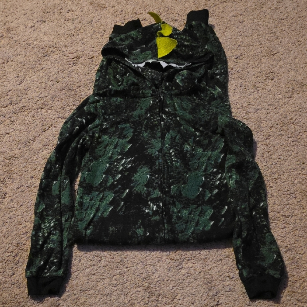 Green Dinosaur Kids Pajama Set